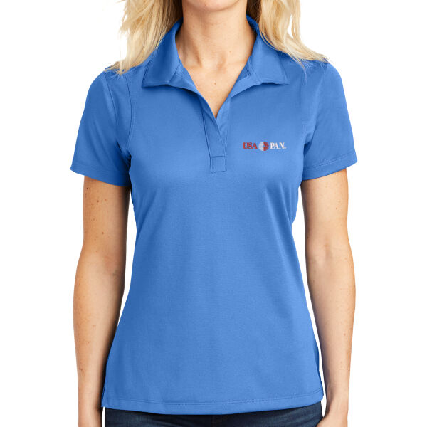 USA Pan Embroidered - Ladies Micropique Sport Wick ® Polo Thumbnail