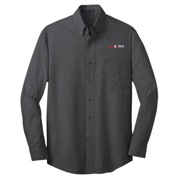 USA Pan Embroidered - Crosshatch Easy Care Shirt Thumbnail