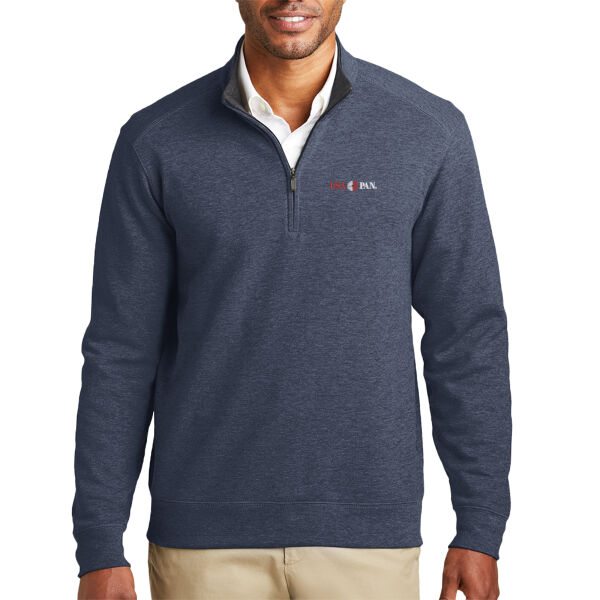 USA Pan Embroidered - Interlock 1/4 Zip Thumbnail