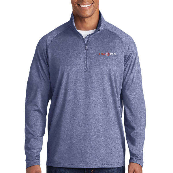 USA Pan Embroidered - Sport Wick ® Stretch 1/4 Zip Pullover Thumbnail