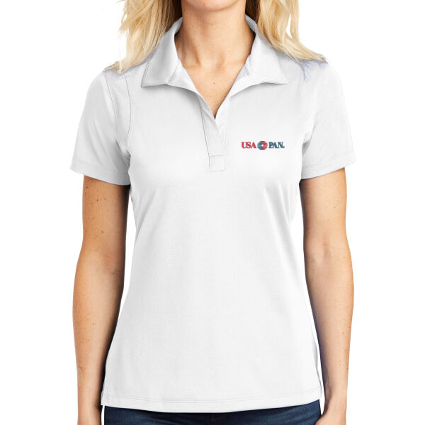USA Pan Embroidered - Ladies Micropique Sport Wick ® Polo Thumbnail
