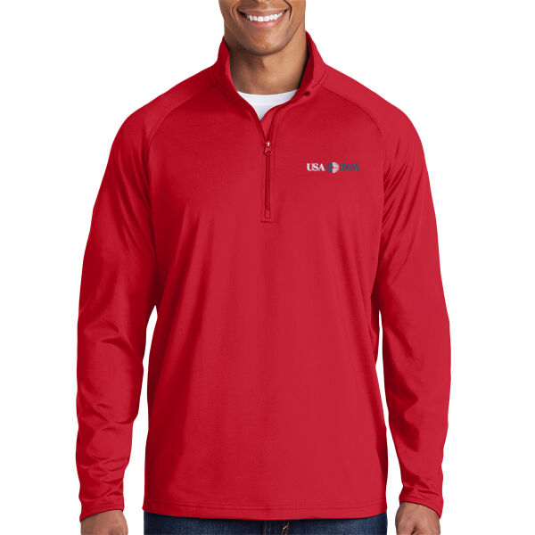 USA Pan Embroidered - Sport Wick ® Stretch 1/4 Zip Pullover 2 Thumbnail