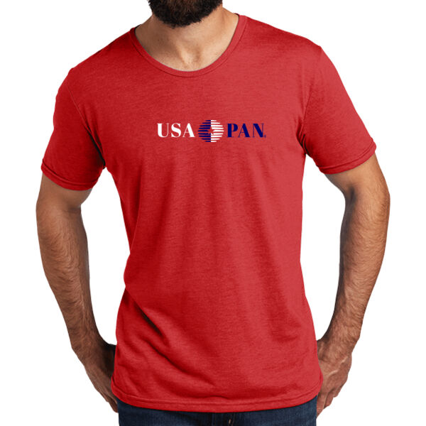 USA Pan Printed - Unisex Tri Blend Tee 2 Thumbnail