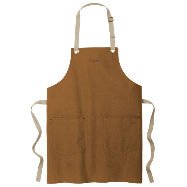 Port Authority USA Pan Embroidered- - Canvas Full Length Two Pocket Apron Thumbnail