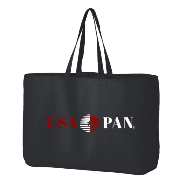 Port Authority USA Pan Printed- - Ideal Twill Jumbo Tote Thumbnail