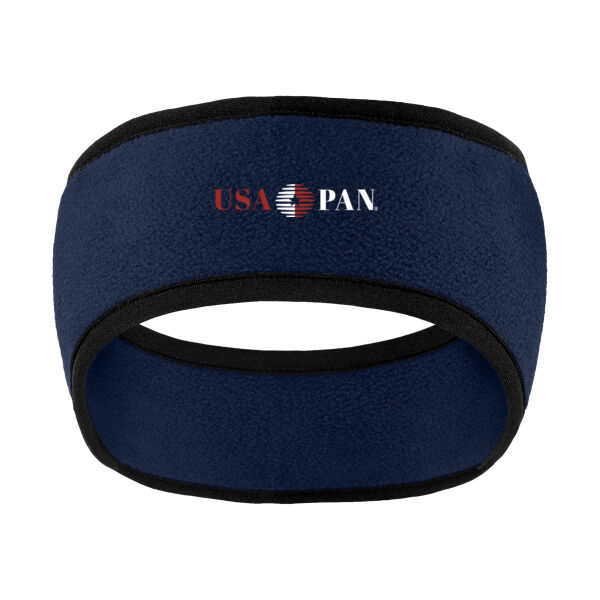 Port Authority USA Pan Printed- - Two Color Fleece Headband Thumbnail